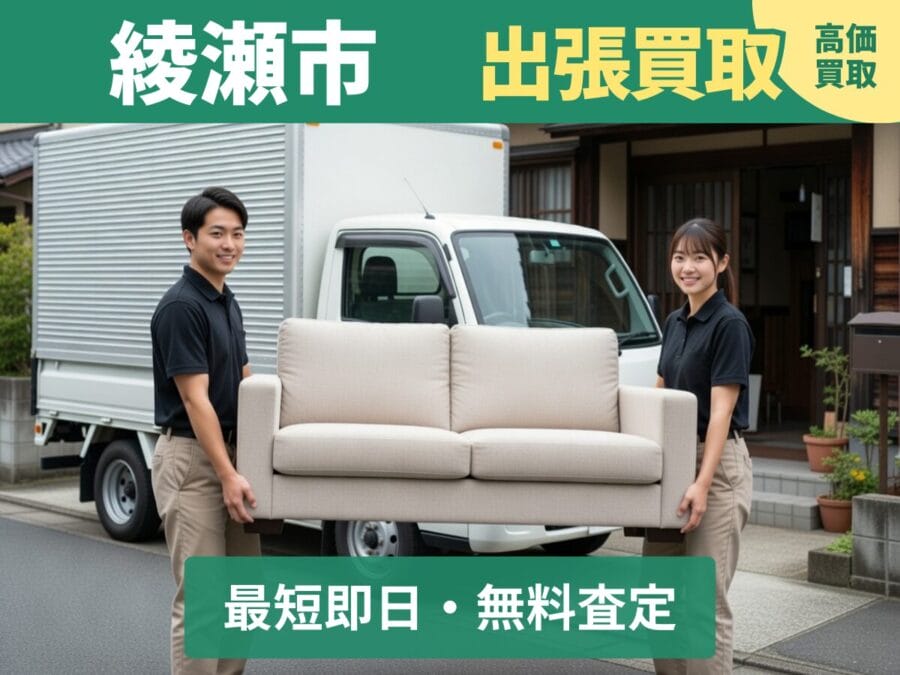 綾瀬市の出張買取リサイクルショップ対応エリア