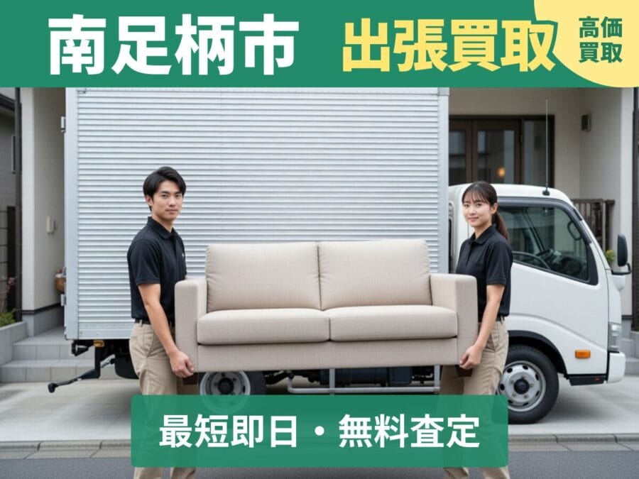 南足柄市の出張買取リサイクルショップ対応エリア