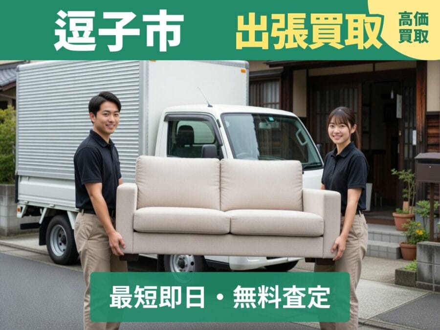 逗子市の出張買取リサイクルショップ対応エリア