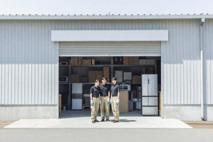 スタッフの作業風景