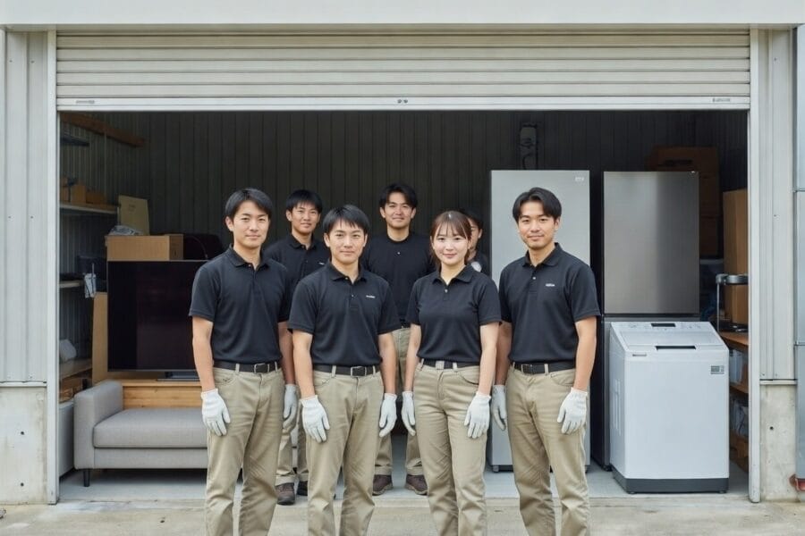 スタッフの作業