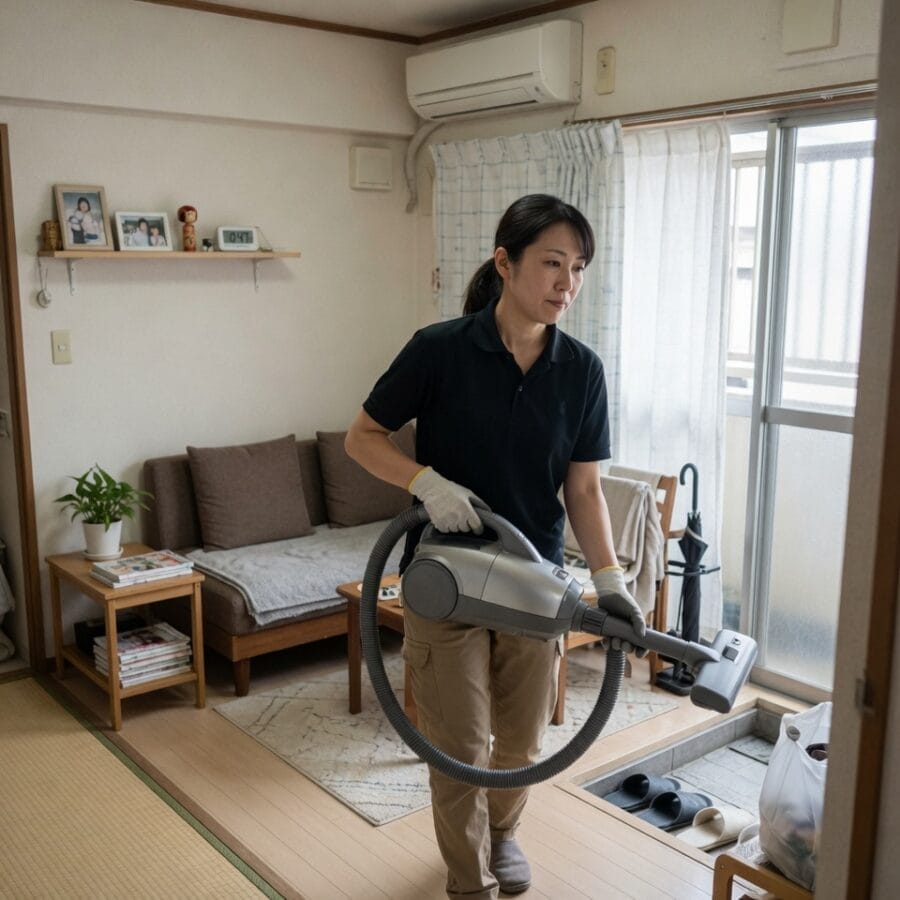 越谷市で退去前に不用品をまとめて整理したご依頼事例