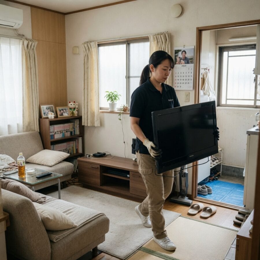 西東京市で売れる物を見極めながら不用品回収を行った事例