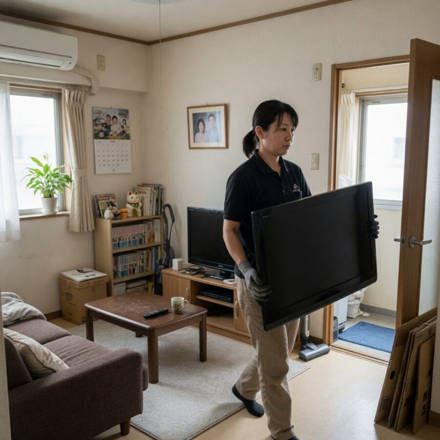 君津市で家財整理に伴う不用品買取＆回収を行った事例