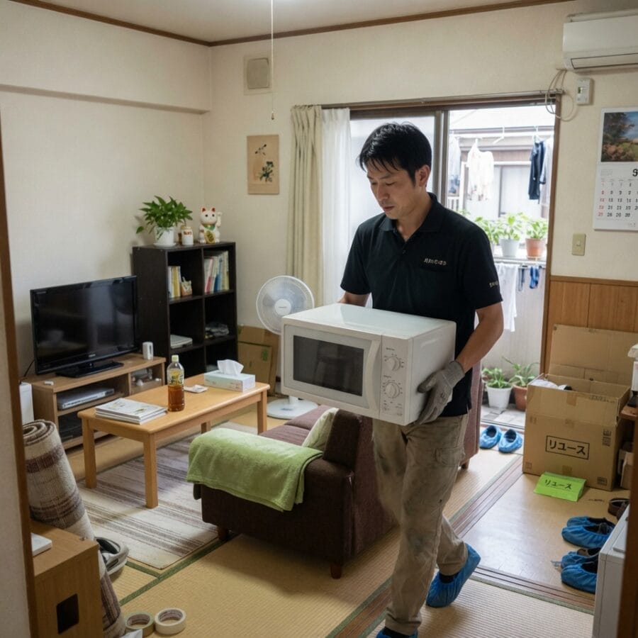 港南区で家財整理に伴う不用品買取＆回収を行った事例