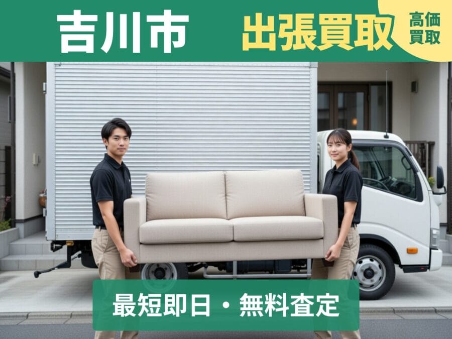 吉川市の出張買取リサイクルショップ対応エリア
