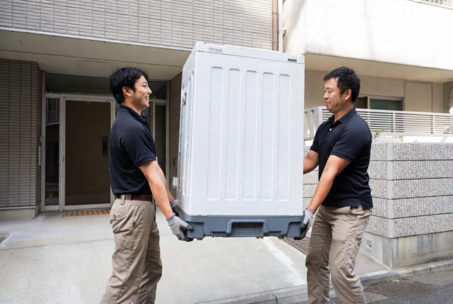 スタッフの作業