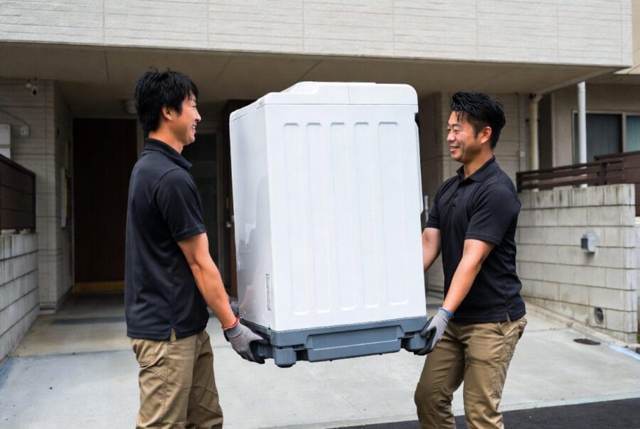 スタッフの作業