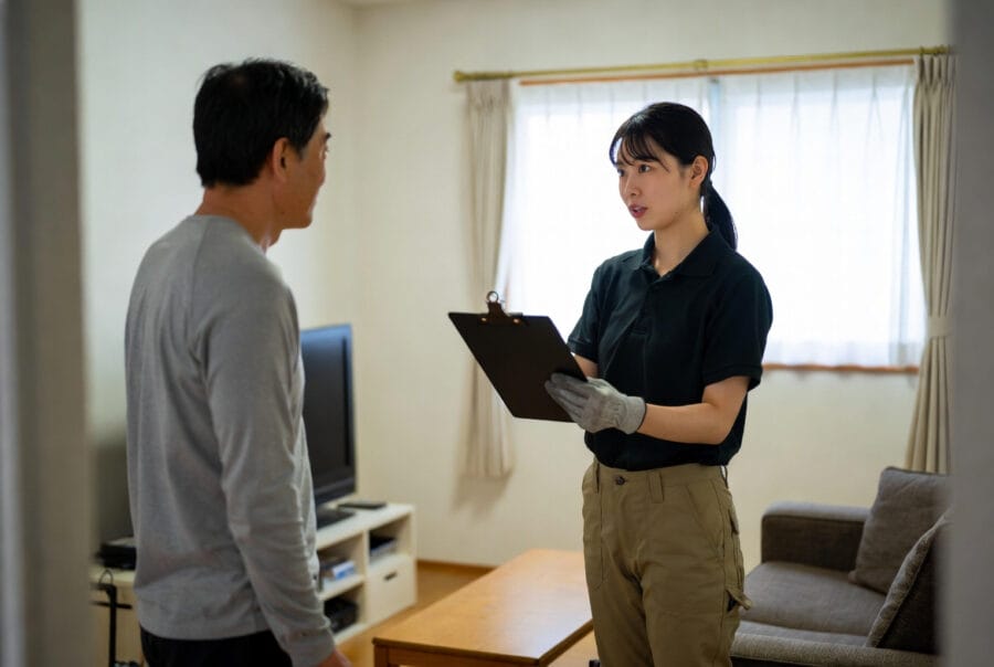 中央区の遺品整理の相談事例