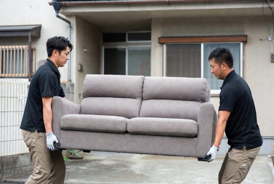 千葉県 家電出張買取 香取市 電子レンジ PANASONIC NE-FL100-W 家電搬出作業