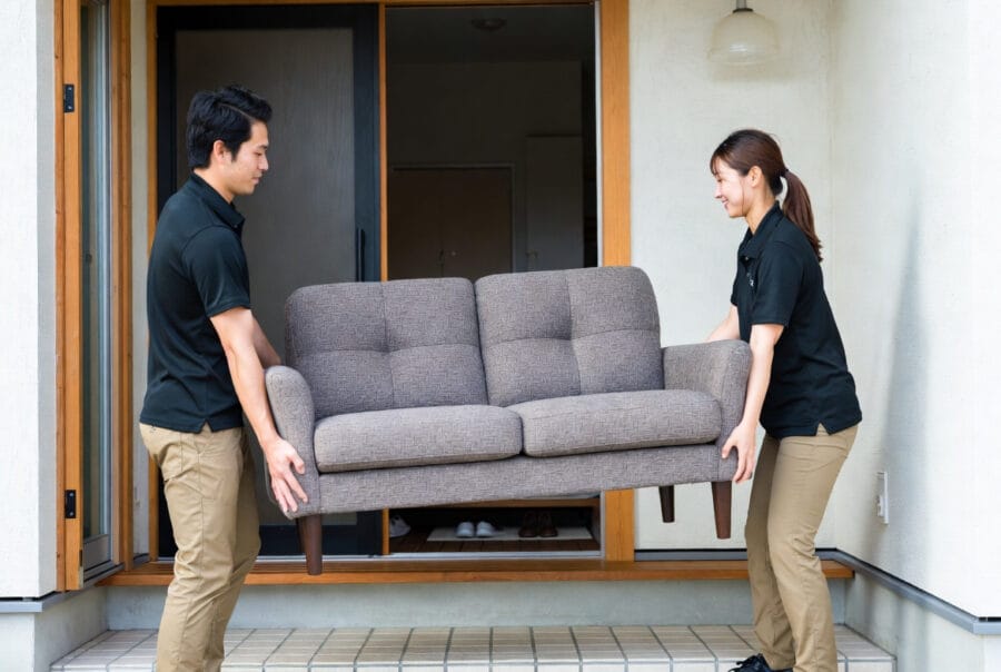 学習机の家具搬出