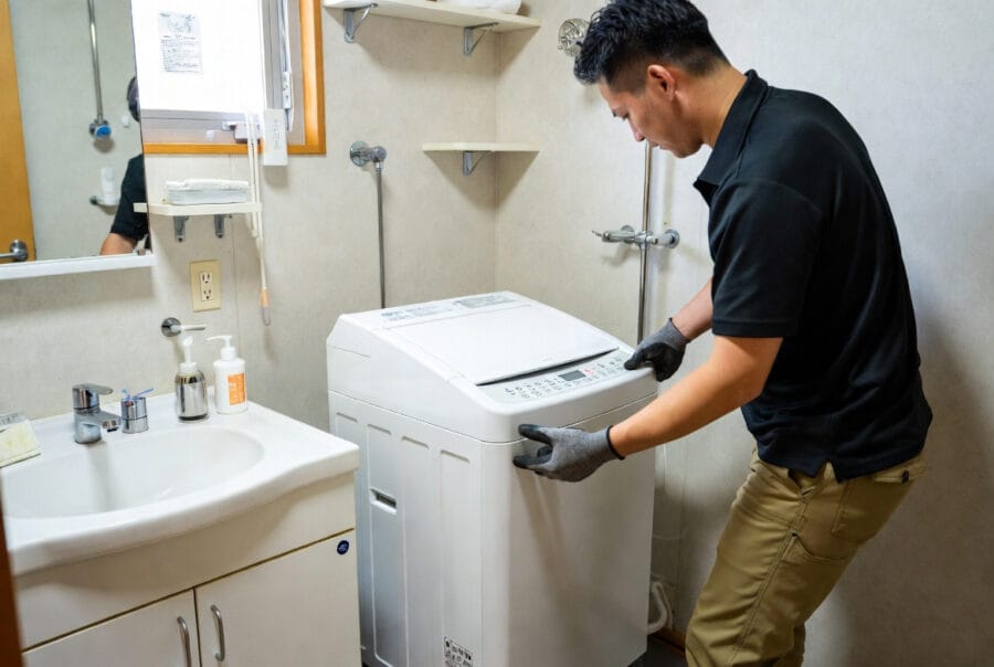 スタッフの作業風景