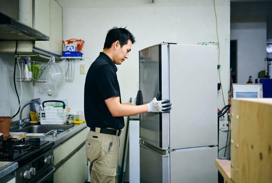 埼玉県 家具買取 戸田市 ラック HOME TASTE CLR-D-900L コレクションラック 家具 搬出作業