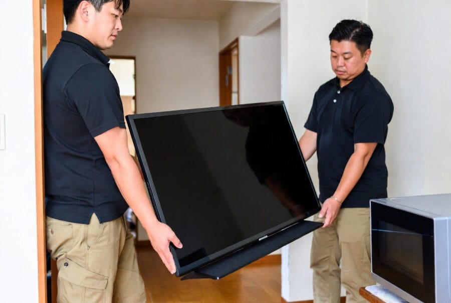 出張買取の査定作業