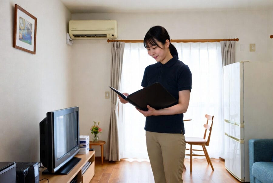 神奈川県 家電出張買取 伊勢原市 電子レンジ PANASONIC NE-FL100-W 家電搬出作業