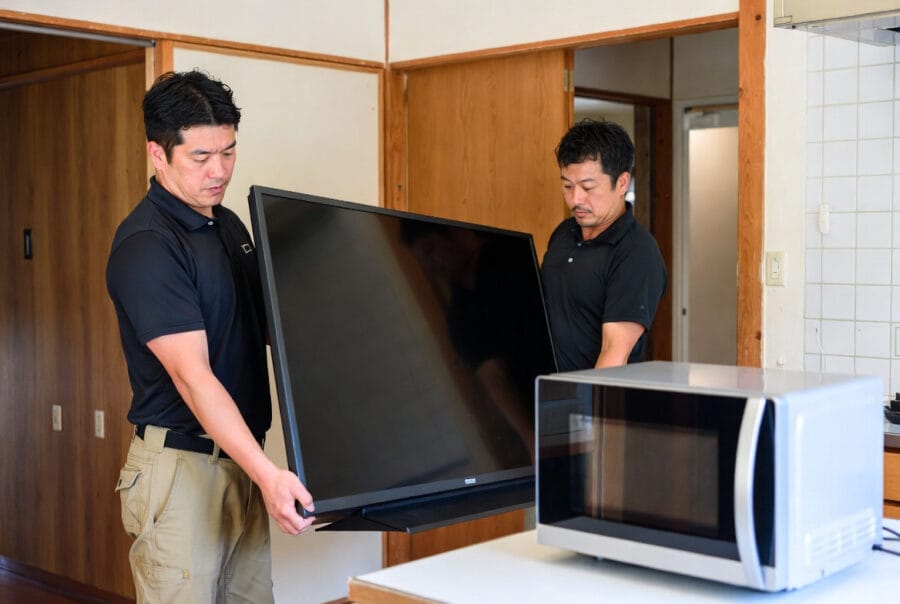 家電搬出 - 除湿機 家電搬出の様子 - 除湿機