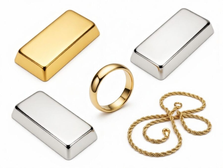 金ブレスレットの代表的な種類