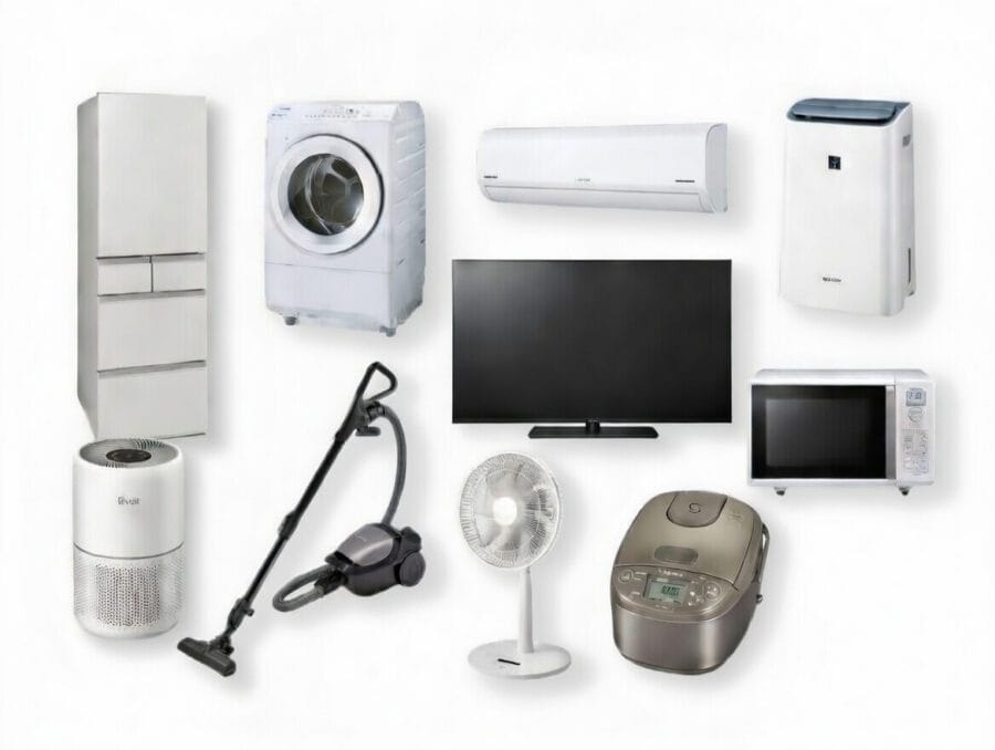 掃除機の代表的な種類