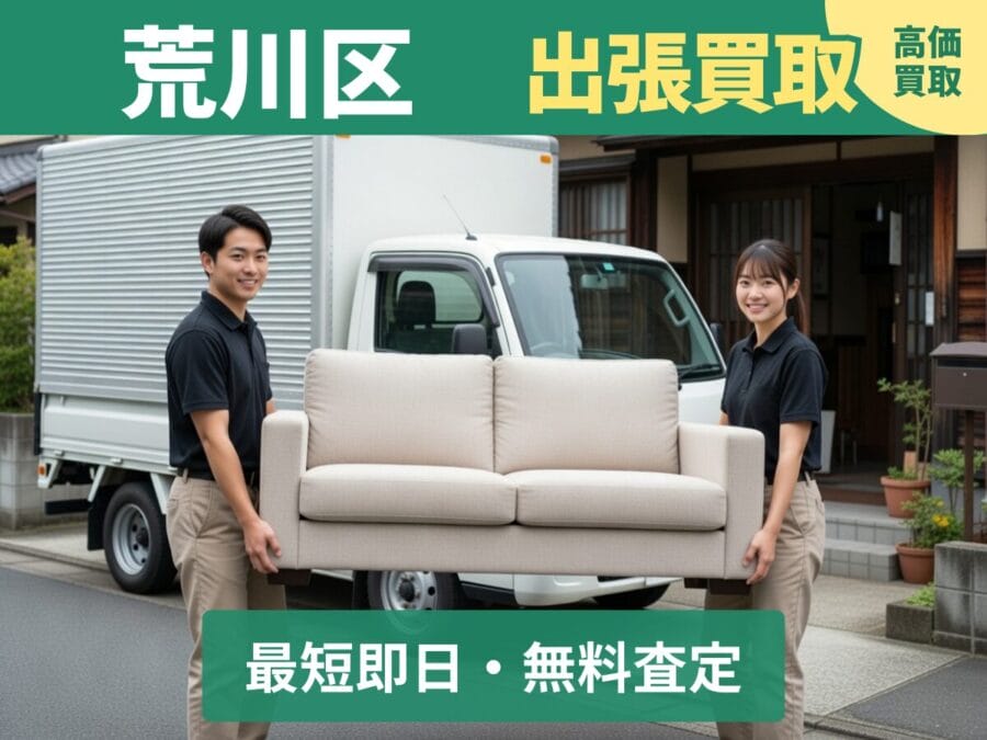 荒川区の出張買取リサイクルショップ対応エリア 荒川区の出張買取リサイクルショップ対応エリア