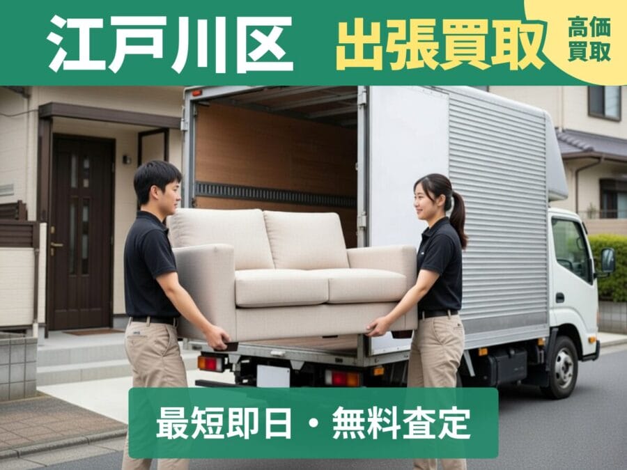 江戸川区の出張買取リサイクルショップ対応エリア 江戸川区の出張買取リサイクルショップ対応エリア