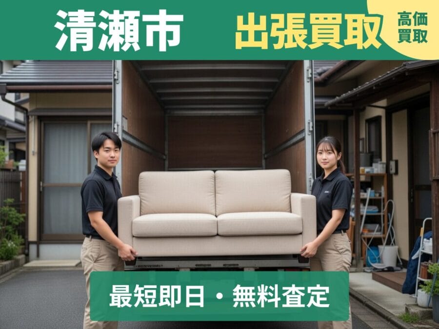 清瀬市の出張買取リサイクルショップ対応エリア